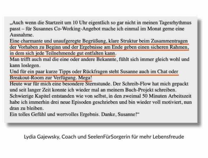Regelmäßiges 📝 Co-Writing für mehr Text-Fokus!