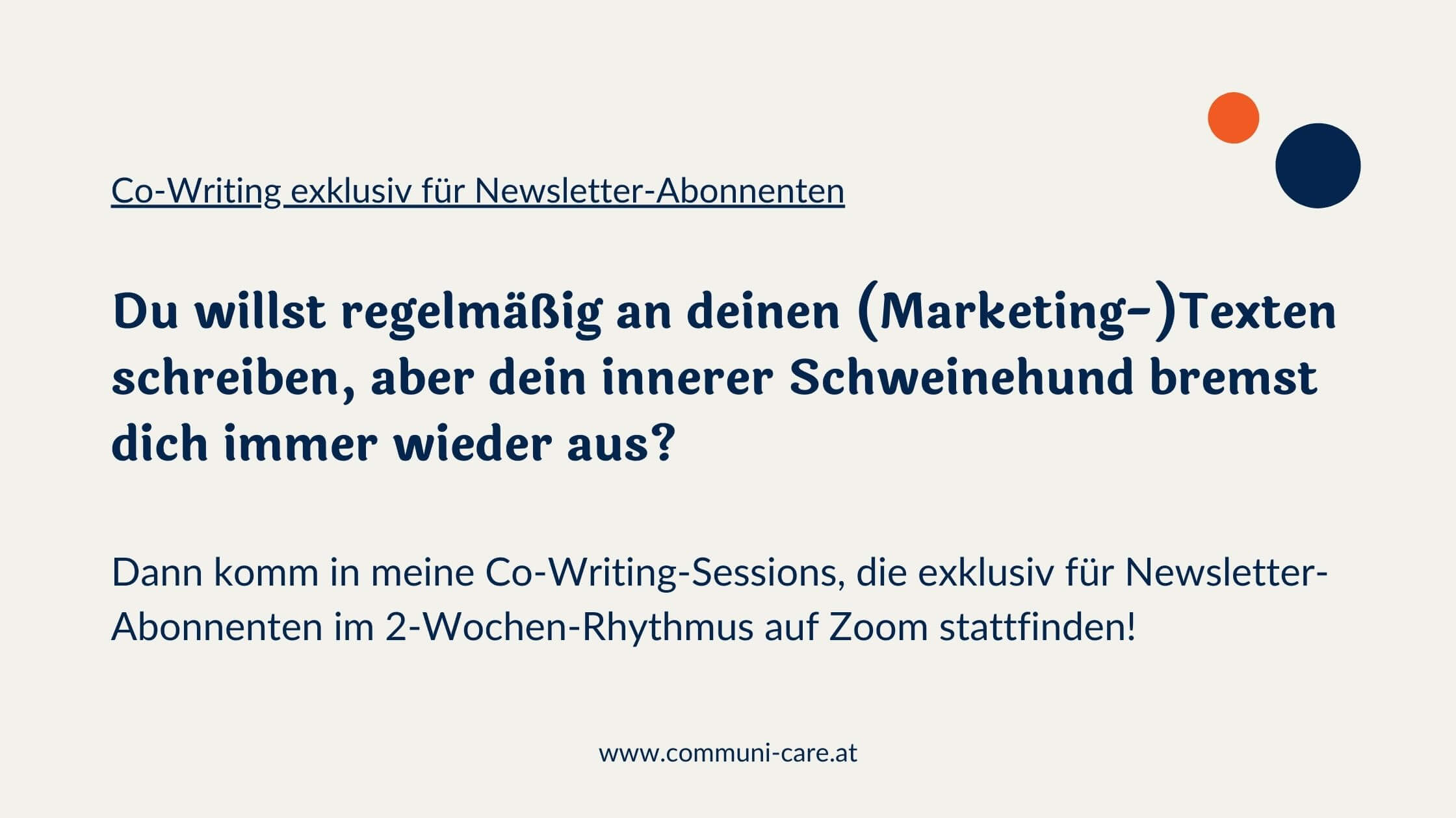 Regelmäßiges 📝 Co-Writing für mehr Text-Fokus!